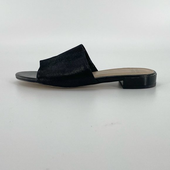 Donald Pliner Faun Leather Slide Sandal - Picture 1 of 5